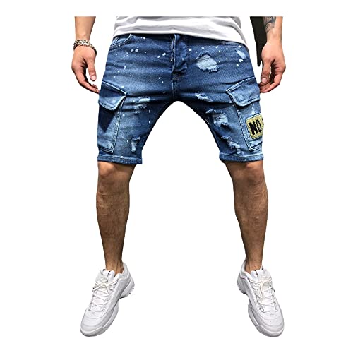 Men's Torn Jeans, Slim Men's Trousers