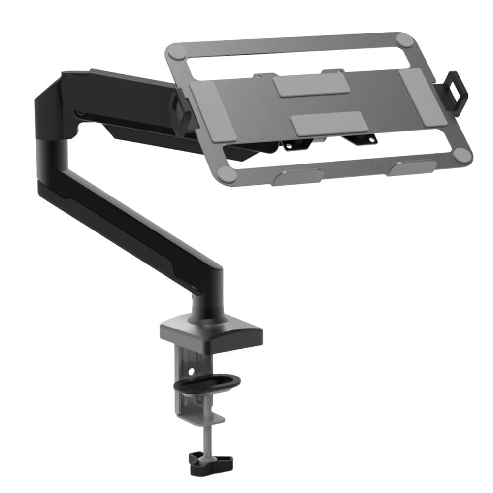 Laptop Arm Mount Adjustable Laptop Desk Mount 2-9kg Gas Spring Arm Up to 17 3 Inch Laptop Holder