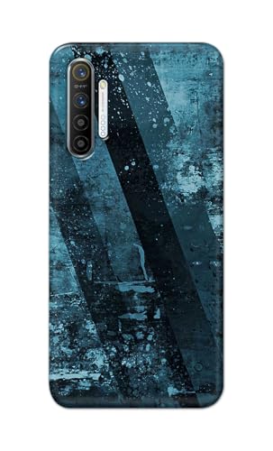 Image of Printed Hard Back Cover for Realme XT Back Cover (Rugged Background -J1) -190724(EA)