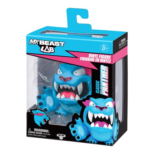 Boneco de Vinil Colecionável 9cm MrBeast Lab - Pantera Clássica