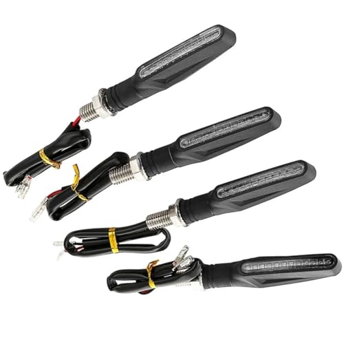 Indicateurs clignotants feu clignotant LED universel pour moto arrière