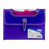  VFILE STRIGO A5 Mallette avec 6 intercalaires Violet