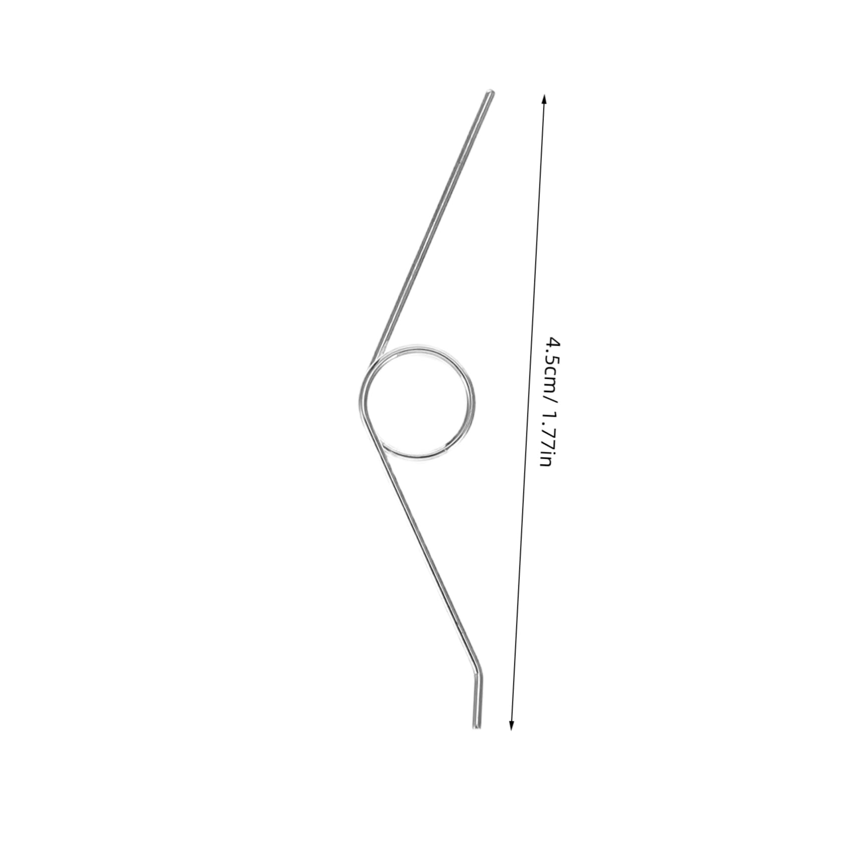 PRETYZOOM Garage Can Spring Replacement 10pcs Trash Can Hinge Spring Universal Fit for Hand and Foot