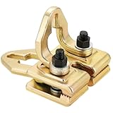 NATGAI Right Angle Auto Body Pull Clamp | 5 Ton Two-Way Self-Tightening Pull Clamp, Multi Hook Point Frame Repair Tool for Car Collision, Dent Pulling, Panel Straightening, and Auto Body Work