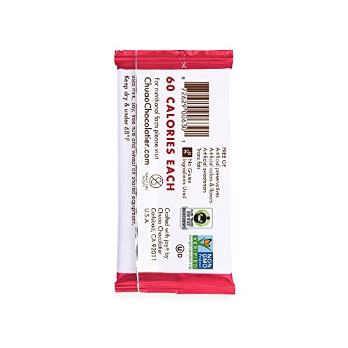 Chuao Chocolatier Spicy Maya Dark Chocolate Mini Bars | Gourmet Chocolate Cinnamon Cayenne Artisan European No Preservatives | For Gift Baskets, Christmas, Valentines Day, Gifts For Women, Men, Birthday, Thank You, Care Package | 24 Pack #TOP2