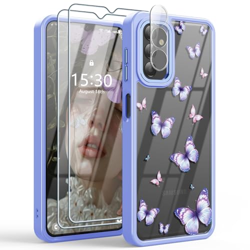 Coque Samsung A13 5G motif papillon idéale pour protéger votre téléphone au quotidien