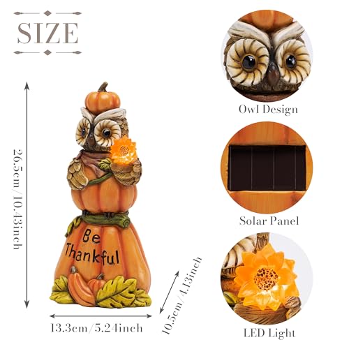 Teresa'S Collections Outdoor Fall Decor For Garden Statues thumb #3