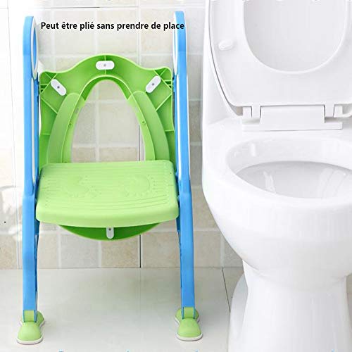 Siège de Toilette Enfant Pliable pour l'Autonomie aux WC Familiaux - 4