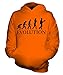 Candymix Serveur Restauration Évolution Unisexe Sweat-Shirt à Capuche Enfant Garçon Fille, Taille 12-13 Ans, Couleur Orange