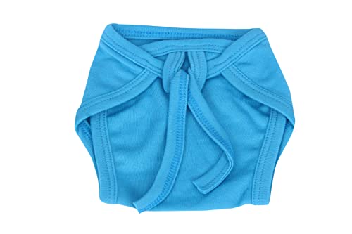 Image of Mom's Darling Cotton Nappies for new born baby 0-6 months (Pack of 12) | Cotton baby langot | Soft, washable & reusable cloth diaper for new born baby| New born baby products /essentials | Multicolor