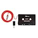 Produktbild TKOOFN KFZ Auto Radio Adapter Kassette Kassettenadapter Autokassettenadapter für Mobiltelefon, MP3, Musik Player, Mobile Geräte, 3,5mm Stecker und 2,5mm Steckeradapter