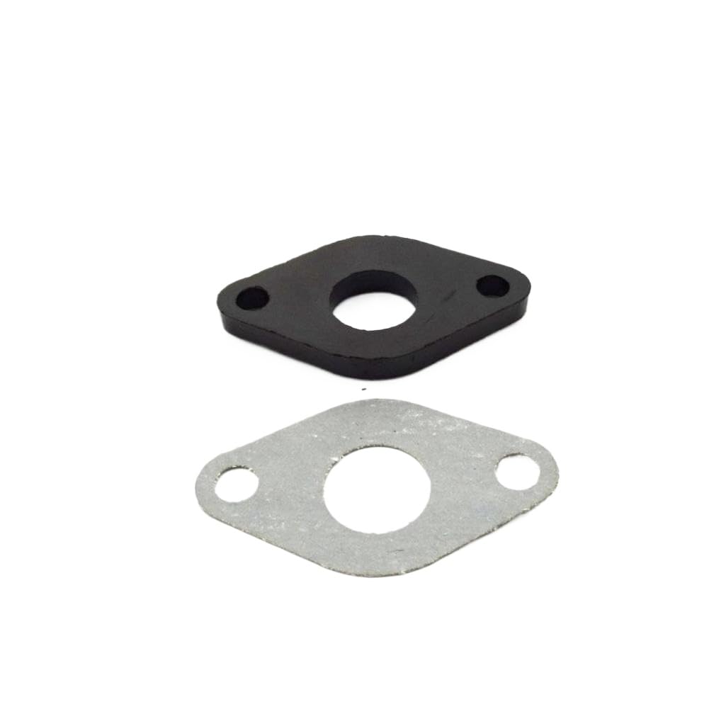 Carburetor Intake Gasket 17mm Compatible with GY6 50cc Moped Scooter(10 Sets)