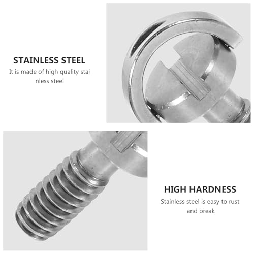 Tornillo de inoxidable para camara HEMOTON y tripodes de fotografia kit de 9 piezas 6