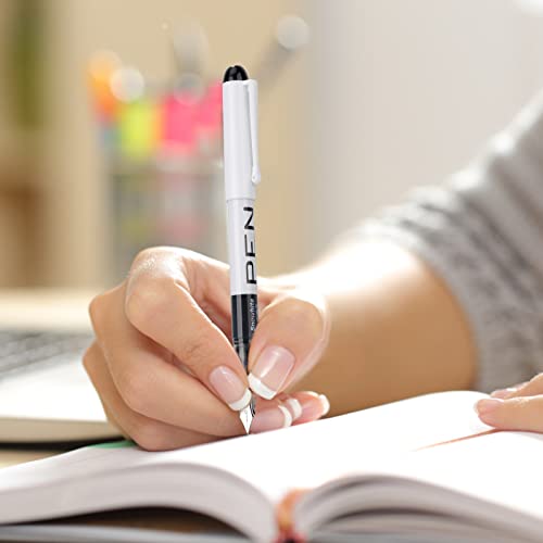 Eeoyu 12 Pieces Disposable Fountain Pens, Smooth-Writing Office Supplies For Sketching, Journaling, Calligraphy, Doodling And Gifts (Assorted Colors) #TOP7