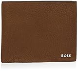 Acabado de alta calidad Boss Crosstown C_Trifold - Monedero para Hombre, Color marrón Claro y Pastel