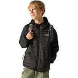 Regatta Unisex Kinder Junior Kapuzenjacke Hillpack Wasserabweisender Steppmantel