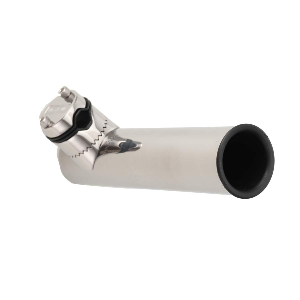 Angelrutenhalter Edelstahl 2 STK einstellbar für Boote & Yachten | Polierter Edelstahl, verstellbar, 2 Stück. Ideal für Boote, Yachten und Fischerboote. Robust und langlebig.