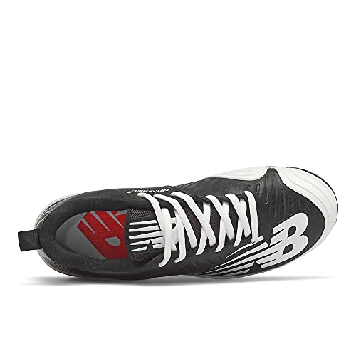 New Balance Women's Fuse V3 Metal Pitch Softball Shoe, Black/Black, 7 Wide #TOP7