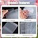 15 Pcs A5 Binder Pockets,6-Hole No Zipper Folders for 6-Ring Binder,Waterproof Planner Inserts Document Sleeves,PVC Page Protectors for A5 Notebook Inserts,Planners,Loose Leaf Storage(Triple Pocket)