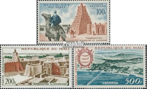 Sellos de Malí Prophila 26-28 nuevos MNH de 1961 para coleccionistas