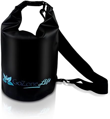 GoZone Life® #1 Waterproof Dry Bags - Powerful & Sturdy - Floating Wet Sack Keeps Your Items Safe & Dry Against Adverse Conditions - Outdoor Dry Seal Technology - Amazing 100% Satisfaction Guarantee - Kayaking - Fishing - Swimming & Backpacking