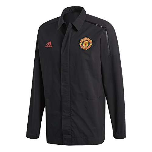 Adidas CE6509 veste Manchester United ZNE à capuche isolante et matières premium