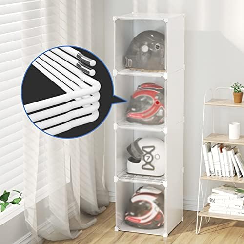 Motorcycle Helmet Display Stand, Dust-Proof Storage Rack for Helmets, Electric Bikes, Clothing, Bags & Books - Ideal Home Organizer for Motorcycle Enthusiasts