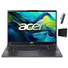 Acer Aspire Go 15 Laptop, 15.3" WUXGA1920 x 1200 IPS Display, Intel i5-1334U, 16GB DDR5 RAM, 512GB PCIe SSD, Windows 11 Home, Wi-Fi, Bluetooth, Steel Gray with TGY Accessories