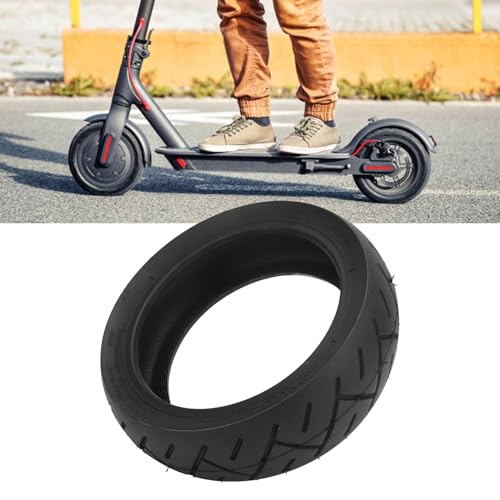Pneu de Scooter Elétrico, 250x64 Antiderrapante Absorção de Choque de Borracha Pneu Scooter Dianteir