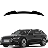 【Decorazione alla moda】: Questo spoiler posteriore per auto può migliorare l'aspetto aerodinamico della tua auto, con superficie nera lucida o in fibra di carbonio, si adatta bene alla maggior parte delle auto, migliora l'aspetto monotono della tua auto, rendendola più unica, abbagliante e alla moda.