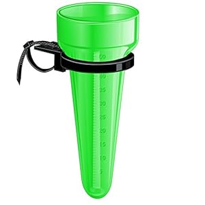 Mesto Regenmesser Monsun (Niederschlagsmesser mit Mess-Skala bis 50 Liter, Universalhalter) 3100