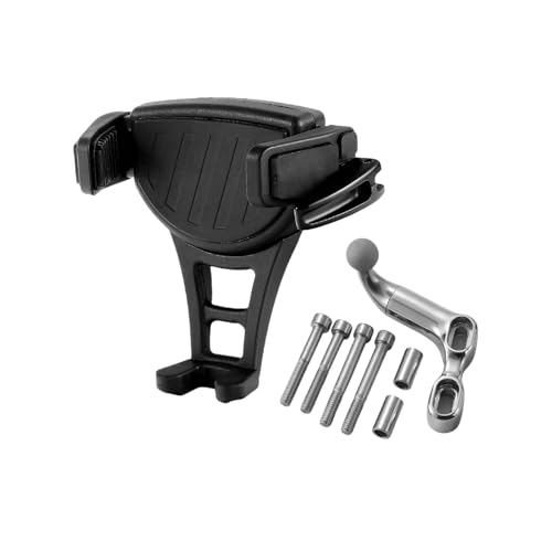 Support téléphone moto rotatif 360 avec base antidérapante guidon