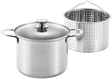 Amazon｜フィスラー (Fissler) 両手鍋 パスタ鍋 マルチスター 20cm 