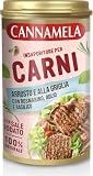 Cannamela, Linea Insaporitori, Insaporitore per Carni, Confezione da 90 g, con Rosmarino, Aglio, Basilico e Sale, 100% Naturale, Ideale per Carni Arrosto e alla Griglia
