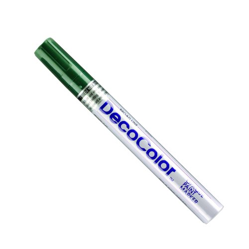 Uchida Marvy Deco Color Broad Point Paint Marker Art Supplies, Pine Green
