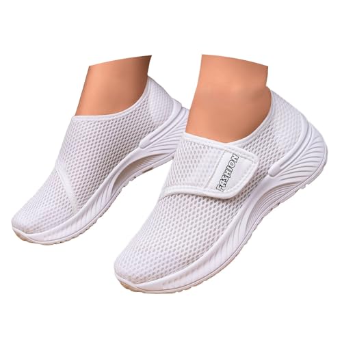 Chaussures décontractées femme baskets en maille blanche 40 EU