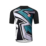 UGLY FROG Manga Corta Maillot Ciclismo Bicicleta Verano Transpirable Maillot Ciclismo Manga Corta para Hombres con Bolsillos