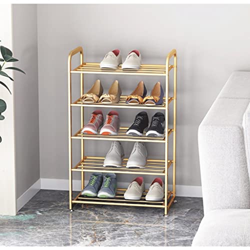 Étagère à chaussures en métal robuste avec 6 niveaux de stockage - 8