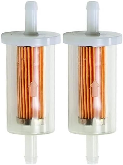 Filtro de combustible para motores de 30 micrones, línea de combustible de 14 pulgadas de diámetro interior para Br-iggs y St-ratton 695666 845125