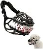 Bozal de monstruo Hell Hound con dientes de horror para mascotas, accesorio de Halloween (M) 2