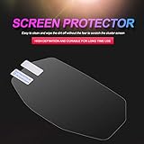 aqxreight Cluster Screen Protector Scratch Film for 797 821 1200 Clear TPU Film 1.2oz Kit, aqxreightzpib180tgg