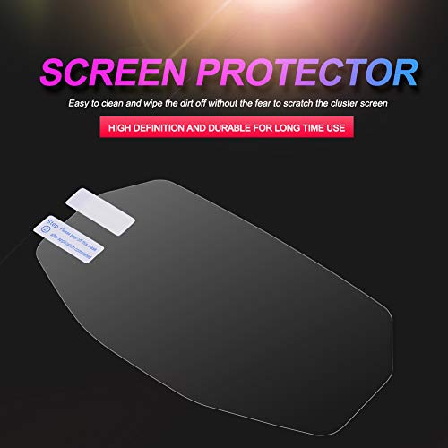 aqxreight Cluster Screen Protector Scratch Film for 797 821 1200 Clear TPU Film 1.2oz Kit, aqxreightzpib180tgg