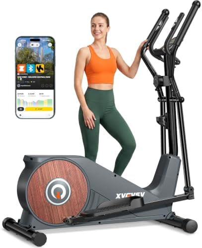 Elliptical Exercise Machine, Elliptical Machine for Home 15.5IN S...