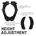 Atlas Brace Air Neck Brace (Adult - Medium) for Use In: Powers, Offroad Racing, Motocross, Mountain Biking, and BMX (Black/Chrome)