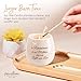 Pavilion Light Your Way Memorial Ceramic Vessel - 100% Soy Wax Candle with 