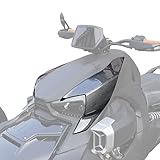 SAUTVS Carbon Fiber Pattern Fairing Panels for Can Am Ryker, Plastic Carbon Fiber Pattern Fairing Panels for Can-Am Ryker 600 900 Sport & Rally Edition Models Accessories (2PCS, Replace #219400803)