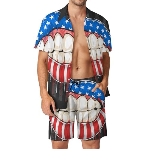 Ensemble Chemise Hawaïenne Homme et Pantalon de Plage pour Célébrer l'Esprit des Vacances d'Été