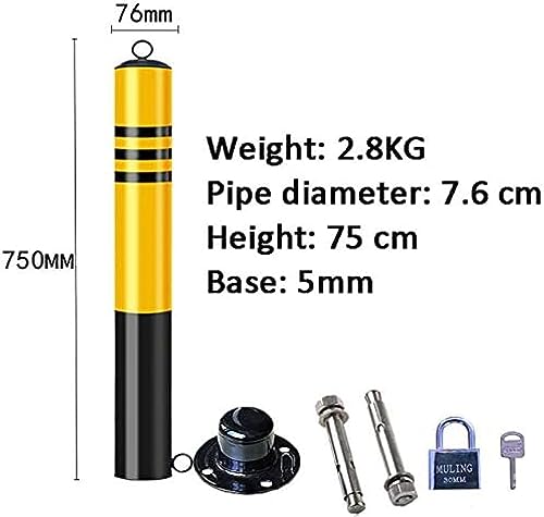 Postes De Segurança Para Barreiras De Calçadas E Conjunto De Barreira De Corrente De Plástico De 5m,