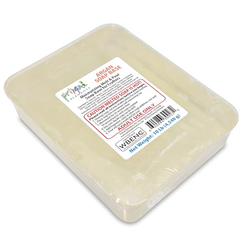 Argan Oil Soap Base for Crafting (Melt & Pour) 10 lb