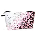 Wteehn Small Makeup Bag for Travel, Mini Makeup Pouch, Cute Cosmetic Bag for Women, Toiletry Bags, Make Up Brush Skincare Organizer, Pouches for Travel Accessories